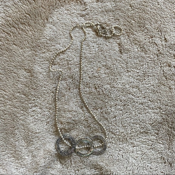 Peace, Love, Laugh Necklace - Picture 2 of 2